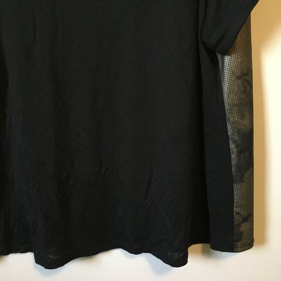 Punkrocker Tie-Dye Pattern Rolled Sleeve Tee - Picture 4 of 11